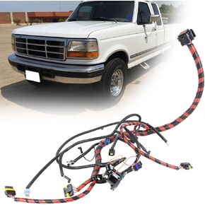 مجموعة أسلاك المحرك F6TZ-9A451-F - متوافقة مع Ford F250 F350 F450 F-Super Duty 7.3L 1994 1995 1996 مجموعة أسلاك محرك الديزل Powerstroke استبدال F6TZ9A451F in Kuwait