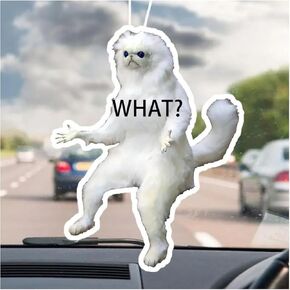 Rawan Car Air Freshener, Car Accessories Funny for Women Girls And men Car, Decor Hanging Funny Air Fresheners Car Interior Room Decorations, for Christmas Gift. Icy Fresh