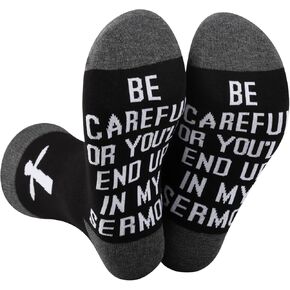 BDPWS Pastor Gift Be Careful Or You'll End Up In My Sermon Socks Jesus Pastor Gift Preacher Minister Gift Religious Christian