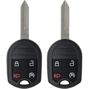 Keyless2Go Replacement for Keyless Remote Head Key OUCD6000022 164-R8067 (2 Pack)