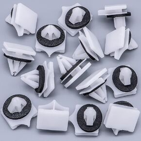 Rexka 15pcs Rocker Molding Clip for Ford W716503-S300 Fusion Lincoln MKZ