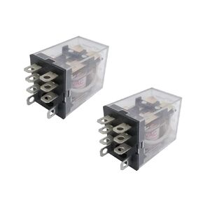 2PCS JQX-13F(D) DC 24V Coil DPDT 8Pin Miniature High Power Electromagnetic Relay
