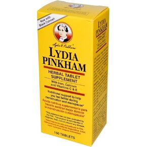 Lydia Pinkham Herbal Tablet Supplement 150 Tablets (Pack of 2)