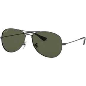 Ray-Ban RB3362 004/58 Cockpit Gunmetal Frame/Green Polarized Lens 59mm