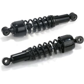 The ROP Shop | (2) Black 13" Rear Shocks for 2007 Harley-Davidson Touring Dyna Street Bob FXDB