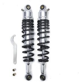 340mm 13.38 inch 7mm Spring Universal Motorbike Air Shock Absorber Rear Suspension ATV Quad Scooter Dirt Bike For 50cc 75cc 90cc 125cc 150cc 250cc 300cc in Kuwait