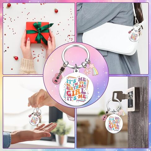 هدية عيد ميلاد للفتيات - إنها أنا، مرحبًا أنا سلسلة مفاتيح فتاة عيد الميلاد للابنة والمراهقة والصديقة وهدية عيد الميلاد in Kuwait