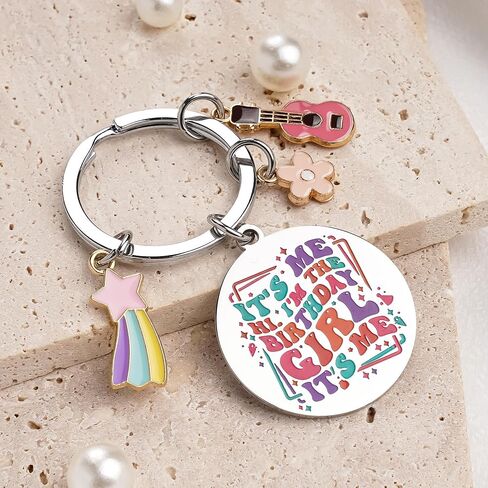 هدية عيد ميلاد للفتيات - إنها أنا، مرحبًا أنا سلسلة مفاتيح فتاة عيد الميلاد للابنة والمراهقة والصديقة وهدية عيد الميلاد in Kuwait