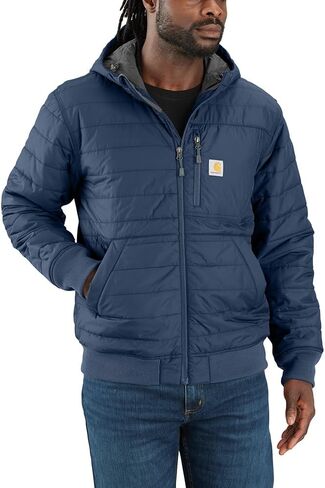 Carhartt Men's Rain Defender Relaxed Fit Lightweight Insulated Hooded Jacket in Saudi Arabia