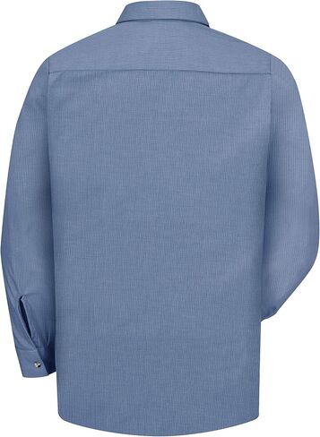 Red Kap Men's Industrial Lined Collar Work Shirt in Saudi Arabia