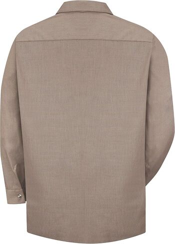 Red Kap Men's Industrial Lined Collar Work Shirt in Saudi Arabia