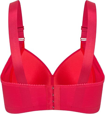 Everyday Bra for Women Full Coverage Compression Bra No Underwire Lace Unlined Bras Lightly Padded Bras in Saudi Arabia