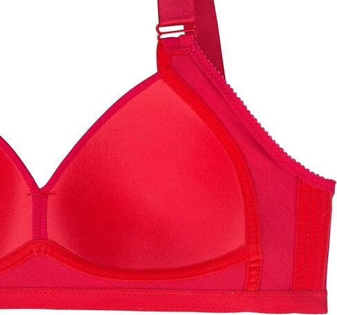 Everyday Bra for Women Full Coverage Compression Bra No Underwire Lace Unlined Bras Lightly Padded Bras in Saudi Arabia