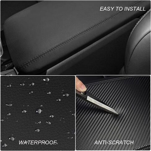 DEYTOP Center Console Cover for Toyota Camry 2025 Accessories Car Center Console Cover for 2025 Camry Accessories Armrest Pad (Black) in Kuwait