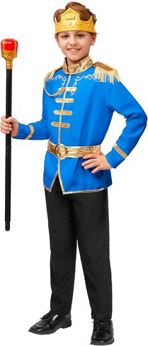 Spooktacular Creations Prince Costume for Boys, Royal Prince Charming Costume for Toddler Kids Halloween Costumes Parties in Kuwait