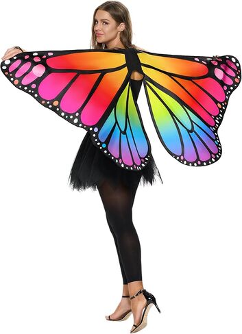 Spooktacular Creations Monarch Butterfly Wing, Butterfly Costume Women for Halloween Costume Adult in Kuwait