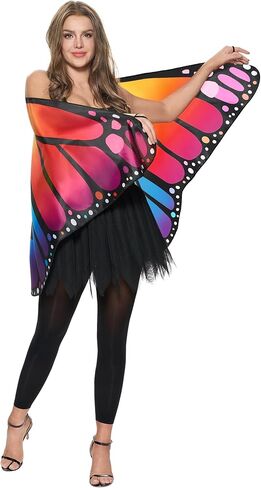 Spooktacular Creations Monarch Butterfly Wing, Butterfly Costume Women for Halloween Costume Adult in Kuwait