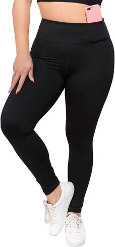 Women's Classic Basic Workout Leggings High Waist Super Stretchy Gym Pants in Saudi Arabia