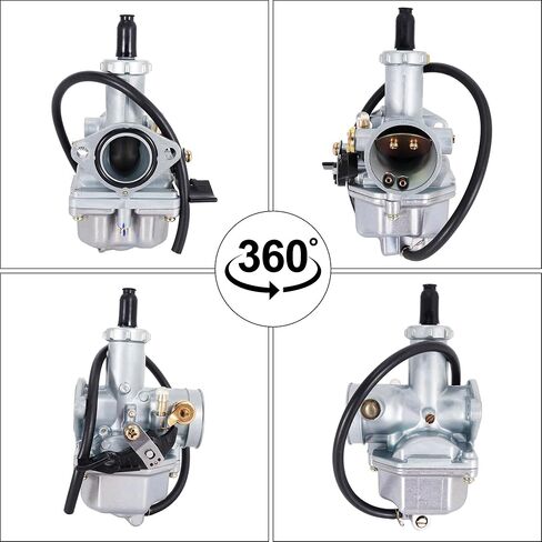 rutu pz26 المكربن ​​26mm استبدال عدة الكربوهيدرات ل xr100 xr100r crf100f trx250 gy6 125cc 50cc atv go-kart الدراجة الترابية، مكربن ​​خنق اليد مع فلتر الوقود خط الوقود الأحمر in Kuwait