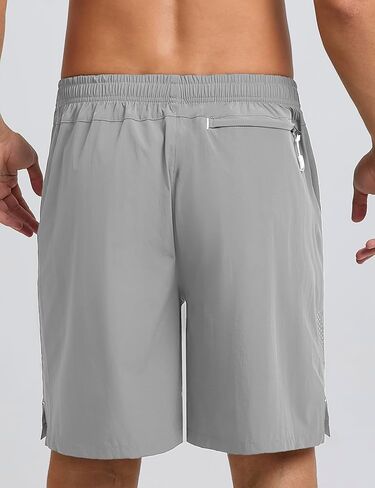 Men's Athletic Running Shorts, Quick Dry 7" Lightweight Workout Shorts for Sports, Gym, Basketball and Hiking in Saudi Arabia