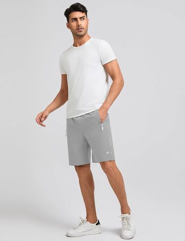 Men's Athletic Running Shorts, Quick Dry 7" Lightweight Workout Shorts for Sports, Gym, Basketball and Hiking in Saudi Arabia