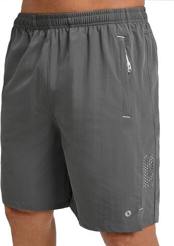 Men's Athletic Running Shorts, Quick Dry 7" Lightweight Workout Shorts for Sports, Gym, Basketball and Hiking in Saudi Arabia