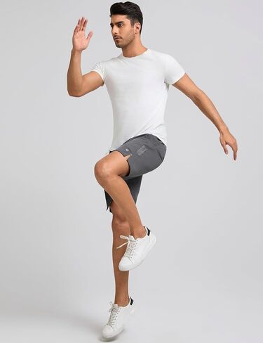 Men's Athletic Running Shorts, Quick Dry 7" Lightweight Workout Shorts for Sports, Gym, Basketball and Hiking in Saudi Arabia
