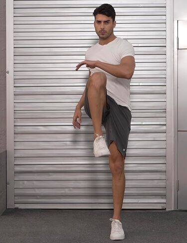 Men's Athletic Running Shorts, Quick Dry 7" Lightweight Workout Shorts for Sports, Gym, Basketball and Hiking in Saudi Arabia