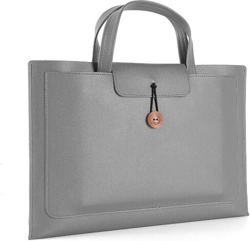 Leather Laptop Messenger Bag, Large Volume, Water Resistant, Anti Scratch in Saudi Arabia