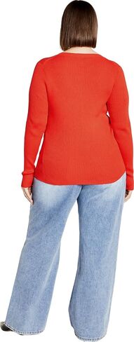 City Chic Women's Citychic Plus Size Jumper Charlie in Saudi Arabia