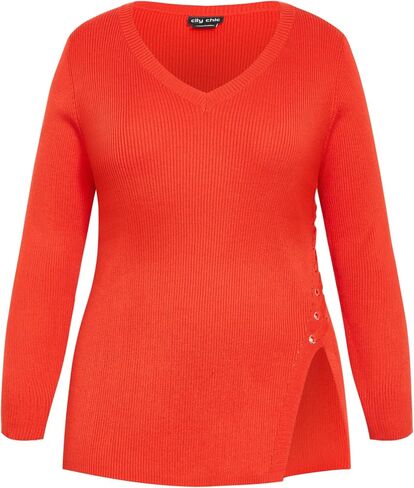 City Chic Women's Citychic Plus Size Jumper Charlie in Saudi Arabia