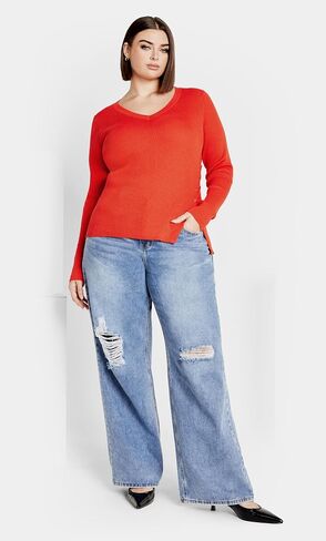 City Chic Women's Citychic Plus Size Jumper Charlie in Saudi Arabia