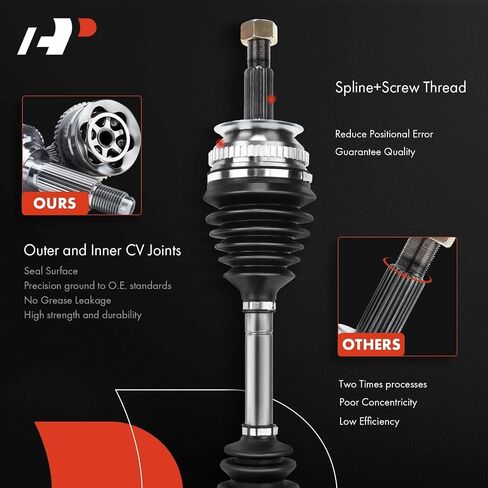 A-Premium CV Axle Shaft Assembly Compatible with Hyundai Sonata 2006 2007 2008 2009 2010, L4 2.4L, Front Left Driver Side, Replace# 495000A010, 495000A510 in Saudi Arabia