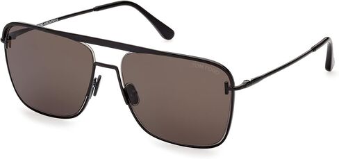 نظارة شمسية توم فورد نولان FT 0925 أسود/رمادي 60/16/145 للرجال in Kuwait