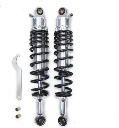 340mm 13.38 inch 7mm Spring Universal Motorbike Air Shock Absorber Rear Suspension ATV Quad Scooter Dirt Bike For 50cc 75cc 90cc 125cc 150cc 250cc 300cc in Kuwait