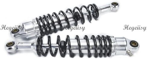 340mm 13.38 inch 7mm Spring Universal Motorbike Air Shock Absorber Rear Suspension ATV Quad Scooter Dirt Bike For 50cc 75cc 90cc 125cc 150cc 250cc 300cc in Kuwait