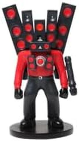 SKIBIDI TOILET™ - Titan Speakerman Collectible - DaFuqBoom Official Merch, Toy Figurine 6.5" First Edition, Gift for Collectors and Fans in Saudi Arabia