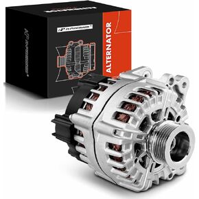 A-Premium Alternator Compatible with Audi Q7 2013 2014 2015 V6 3.0L GAS Supercharged, 220A 12V Clockwise 6-Groove Pulley