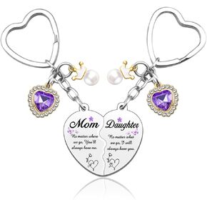 Mom Gifts From Daughters Mother Daughter Gift Cool Matching Keychains For Mother Daughter Sentimental Gifts For Daughter Birthday Mothers Day Gift For Mom Daughter Inspirational Daughter Gifts