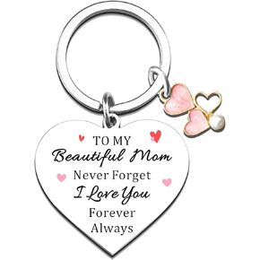 Mom Keychain Gifts For Mom From Daughter Son Mom Keychain From Daughter Best Mom Ever Gifts Mom Mothers Day Gift I Love You Keychain Gifts For Mom For Valentines Day Birthday Gifts Ideas