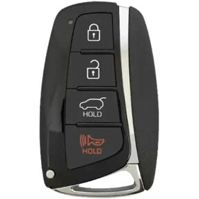 Replacement Smart Key Fob for 2013-2018 Hyundai Santa Fe Sport 4 Button FCC SY5DMFNA04 Part Number 95440-4Z200