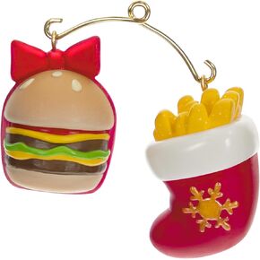 Hallmark Keepsake 1.33" Mini Christmas Ornament 2024, Season's Snackings, Food Gifts