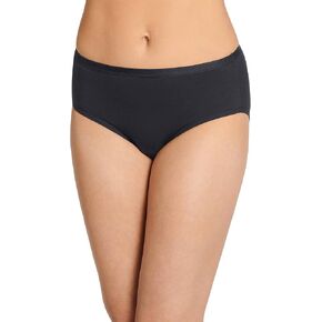 Jockey Women's Underwear Worry Free Cotton Stretch Moderate Absorbency Hipster
