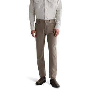 AG Mens Everett Slim Straight Brushed Moleskin Pants Faded Ashwood 36x34