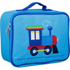 Wildkin Kids Insulated Embroidered Lunch Box Bag for Boys & Girls, Perfect for Elementary Lunch Box for Kids, Ideal for Packing Hot or Cold Snacks for School & Travel (Robot)