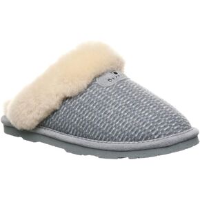 شبشب Bearpaw Effie نسائي من نسيج الكابل - 1674w Blue Fog - 11 Medium