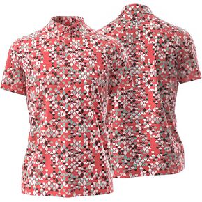 High Performance Golf Shirts for Men - Dry Fit Performance Short Sleeve - Stylish, Comfortable & Functional for All Day Wear