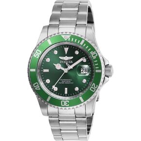 Invicta Pro Diver Men 40mm Stainless Steel Steel Green dial PC32 Quartz