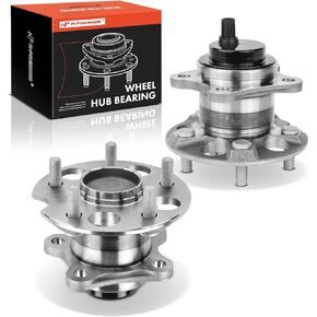 A-Premium Pair [2] Rear Wheel Bearing and Hub Assembly with ABS Compatible with Toyota Sienna 2011 2012 2013 2014 2015 2016 2017 2018 2.7L 3.5L FWD