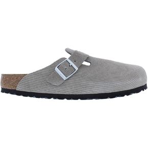 Birkenstock Men's Antique White Boston Clogs